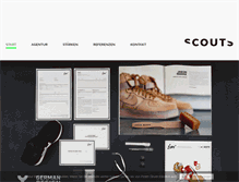 Tablet Screenshot of diescouts.de